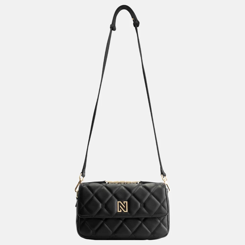 Nikkie Ann schoudertas diamond black